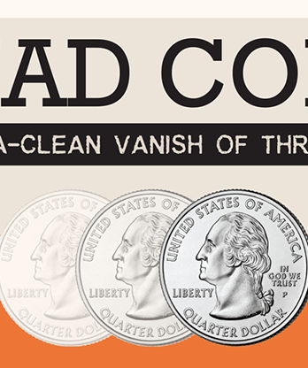 Triad Coins (Quarter) by Joshua Jay and Vanishing Inc.