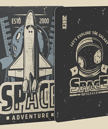 Space Adventure Playing Cards