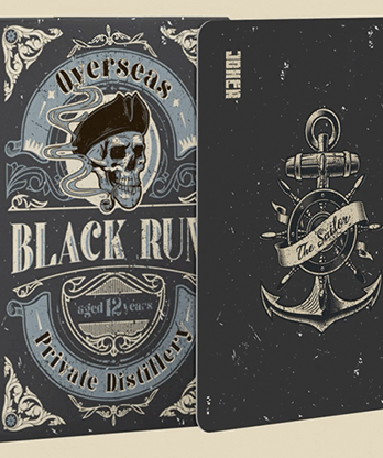 Black Rum Playing Cards