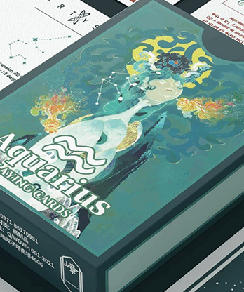 Aquarius Playing Cards by WohStudio