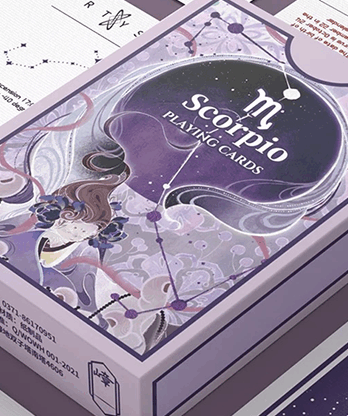 Scorpio Playing Cards by WohStudio