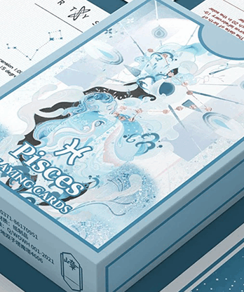 Pisces Playing Cards by WohStudio