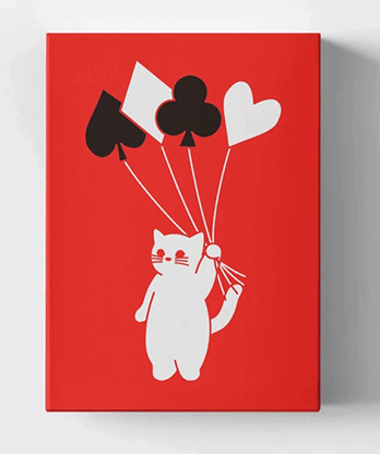 Kitten Diary - Red Limited Edition Playing Cards by ACPC