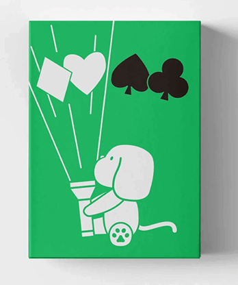 Puppy Diary - Green Limited Edition Playing Cards by