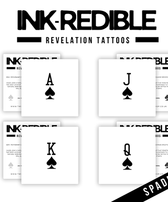 Ink-Redible Revelation Tattoos (Spades) by Twisted Minds