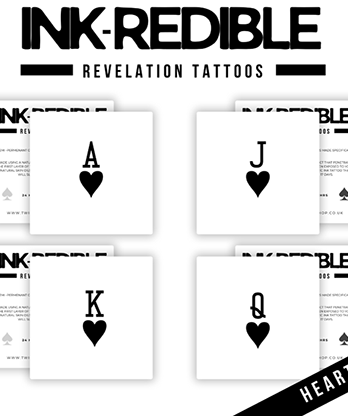 Ink-Redible Revelation Tattoos (Hearts) by Twisted Minds