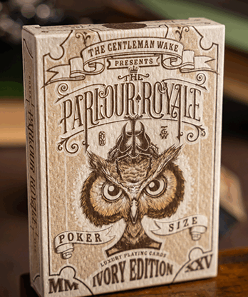 The Parlour Royale Ivory Edition (Red Edge Printing) Playing Cards