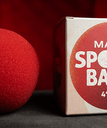 Magic Sponge Balls 1PK red 4" by Murphy's Magic