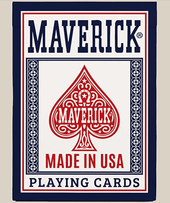 Maverick Made in the USA (Blue) Playing Cards