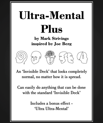 Ultra-Mental Plus by Mark Strivings (Red)
