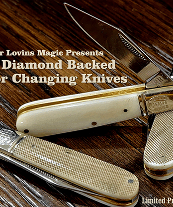 Diamond Back Knife Set by Rodger Lovins