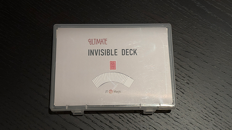 Ultimate Invisible Deck by Sway Liu and JT Magic (Red) - Afbeelding 2