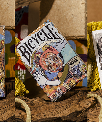 Bicycle Reen Barrera Muscle Land Playing Cards