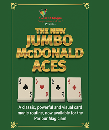 Jumbo McDonald Aces by Twister Magic (Blue)