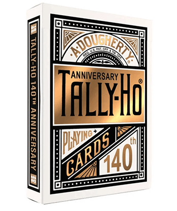 Tally Ho 140th Anniversary (Metaluxe) Playing Cards by US Playing Card