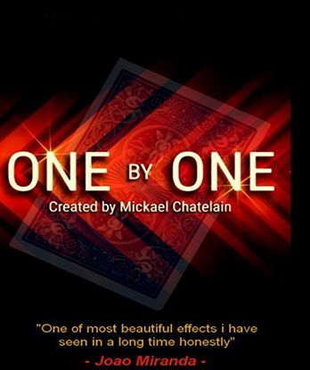 One by One (blue) by Mickaël Chatelain