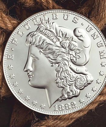 Bacon Jumbo Coin (Morgan) by Bacon Magic