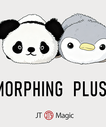 Morphing Plush (Panda to Penguin Grey) by Jackie Zhao and JT Magic