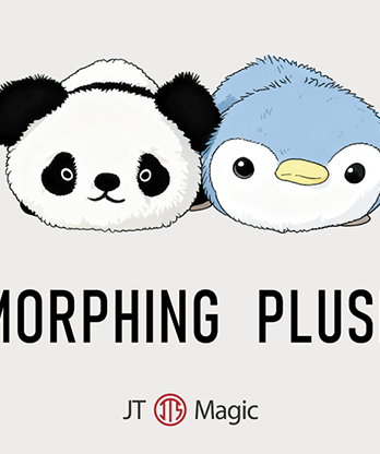 Morphing Plush (Panda to Penguin Blue) by Jackie Zhao and JT Magic