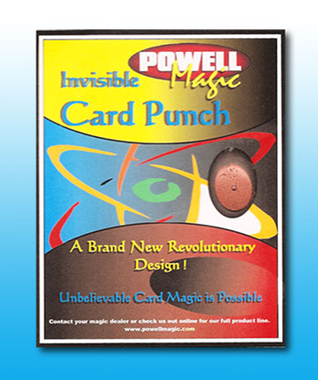Invisible Card Punch by Dave Powell