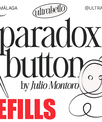 Paradox Button Refill (10 buttons + 1 envelope) by Julio Montoro and Ultrabello