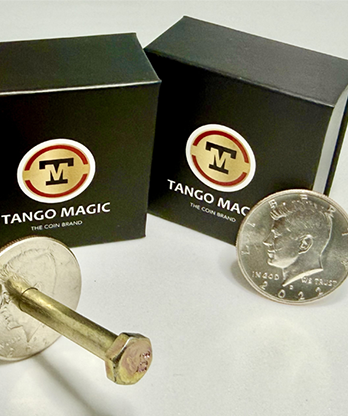 Screw Coin (Half Dollar) by Tango Magic