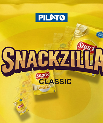 Snackzilla Classic (Yellow) by Pilato