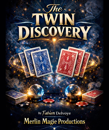 The Twin Discovery by Fabien Delvoye & Merlin Magie Productions (Red)