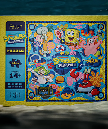 SpongeBob SquarePants Jigsaw Puzzle by theory11
