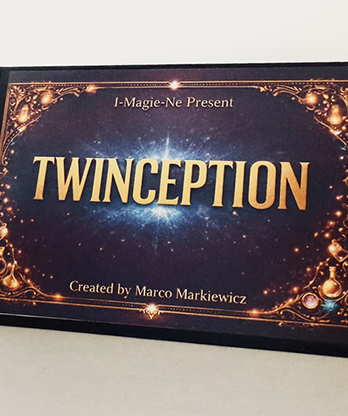 TWINCEPTION (Red) by Marco Markiewicz