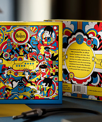 Yellow Submarine Jigsaw Puzzle by theory11