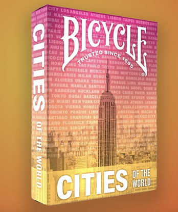 Bicycle Cities of the World Playing Cards by US Playing Card