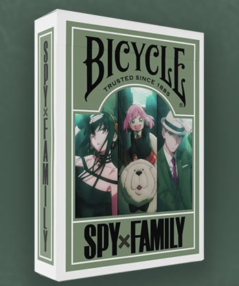 Bicycle Spy Family Playing Cards by US Playing Card
