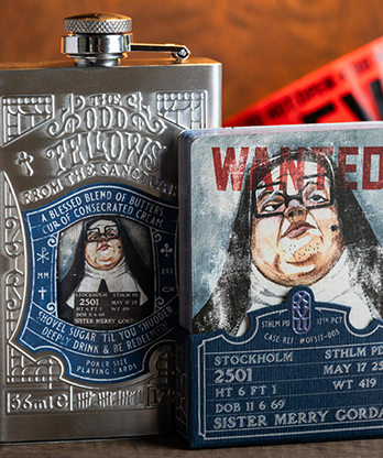 Odd Fellows (Sister Merry Gorda) Playing Cards by Stockholm 17