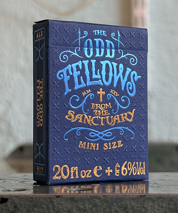 Odd Fellow Brother McPint Mini Playing Cards by Stockholm17