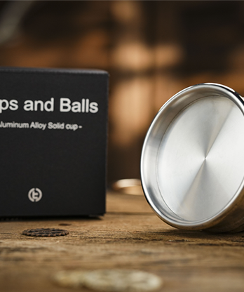 Aluminum Alloy Cups and Balls Matching Solid Cup by TCC Magic
