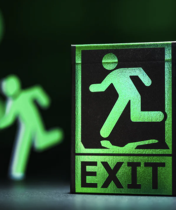 Exit Playing Cards by TCC Fashion