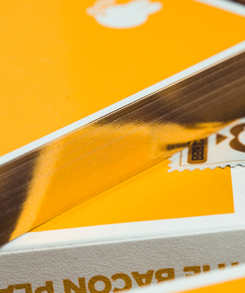 Gilded Milk Casino Deck (Gold) by Bacon Playing Card Company