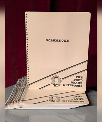 The Fred Braue Notebooks - Volumes #1-8 Set