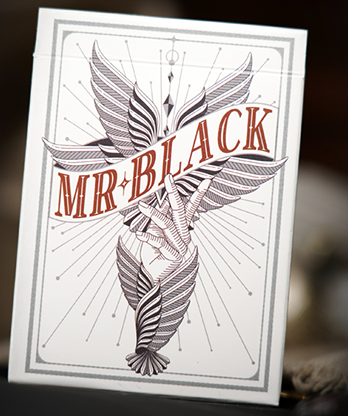 Mr. Black V2 (Gray) Playing Cards