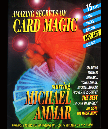 Amazing Secrets of Card Magic by Michael Ammar video DOWNLOAD