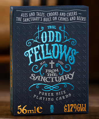 Odd Fellow Brother McPint Poker Playing Cards by Stockholm17