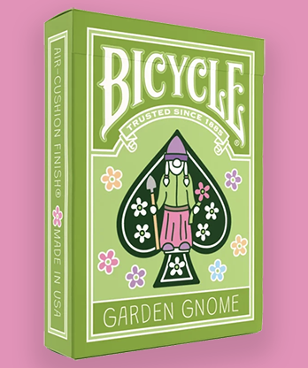 Bicycle Garden Gnome by US Playing Card Co
