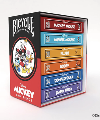 Bicycle Disney Mickey and Friends Box Set by US Playing Card Co