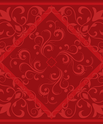 Devil's Bandana V.3 - Precious Stones Collection by Lee Alex (Ruby Red)
