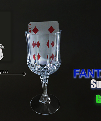 Fantastic Surprise Glass (Card Version)  by Sorcier Magic