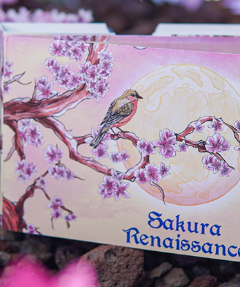 Sakura Renaissance 3D Pop-up Sunlight Edition Playing Cards