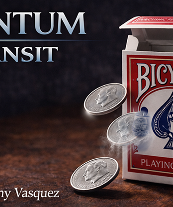 Quantum Transit (Red) by Anthony Vasquez