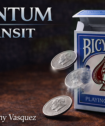 Quantum Transit (Blue) by Anthony Vasquez