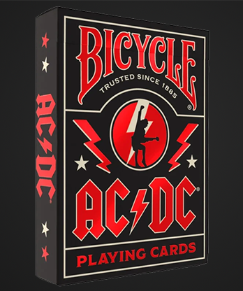 Bicycle AC/DC Playing Cards by US Playing Cards